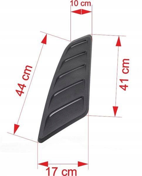 UNIWERSALNE WLOTY NA MASKĘ BLACK Producent części ProRacing