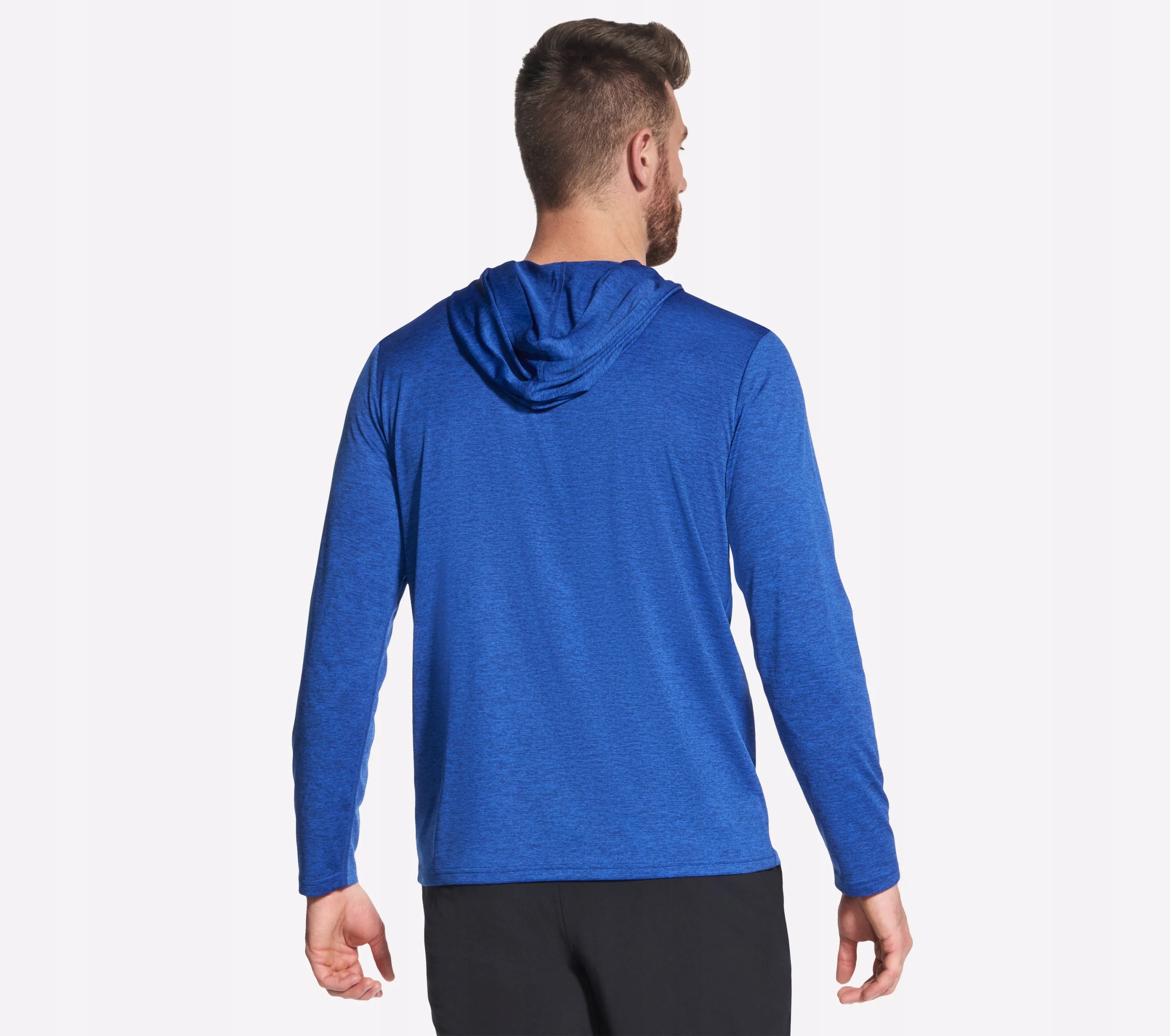 LT159 Blu L Go Dri Charge Hoodie