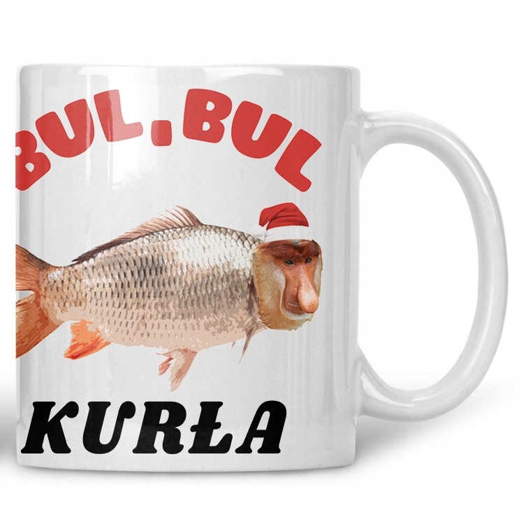 

Kubek Nosacz Janusz Bul Bul Kurła Świąteczny Karp