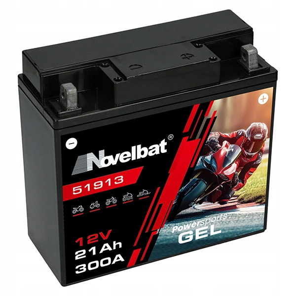 Akumulator Novelbat GEL 51913 21Ah 300A +P
