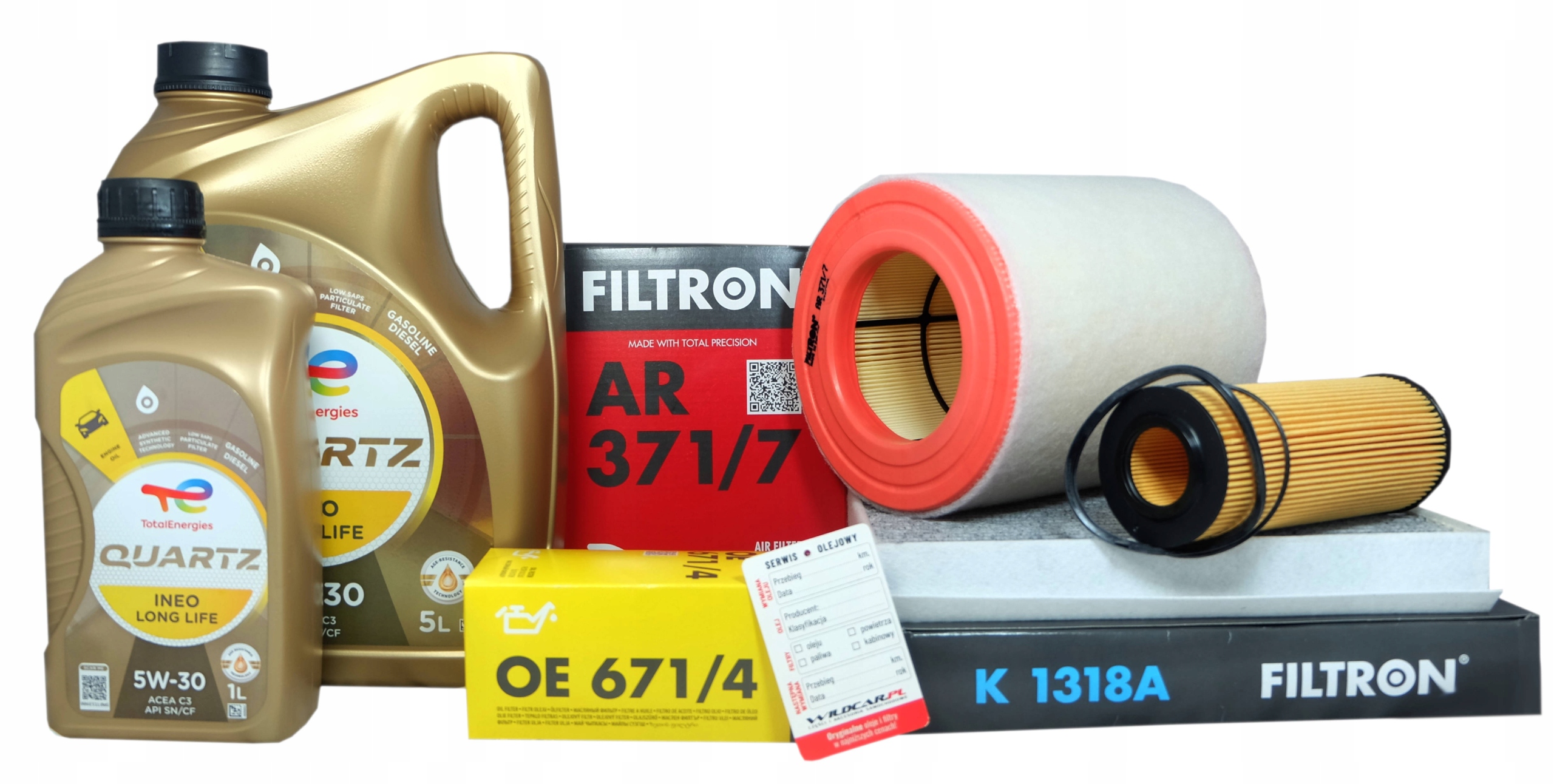 3 Filtre olej Audi A6 C7 A7 2.8 Fsi 3.0 Tfsi 2010-