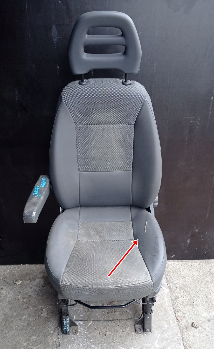 BOXER JUMPER DUCATO 14R Sitz Sitz Halbleder KOMPLET