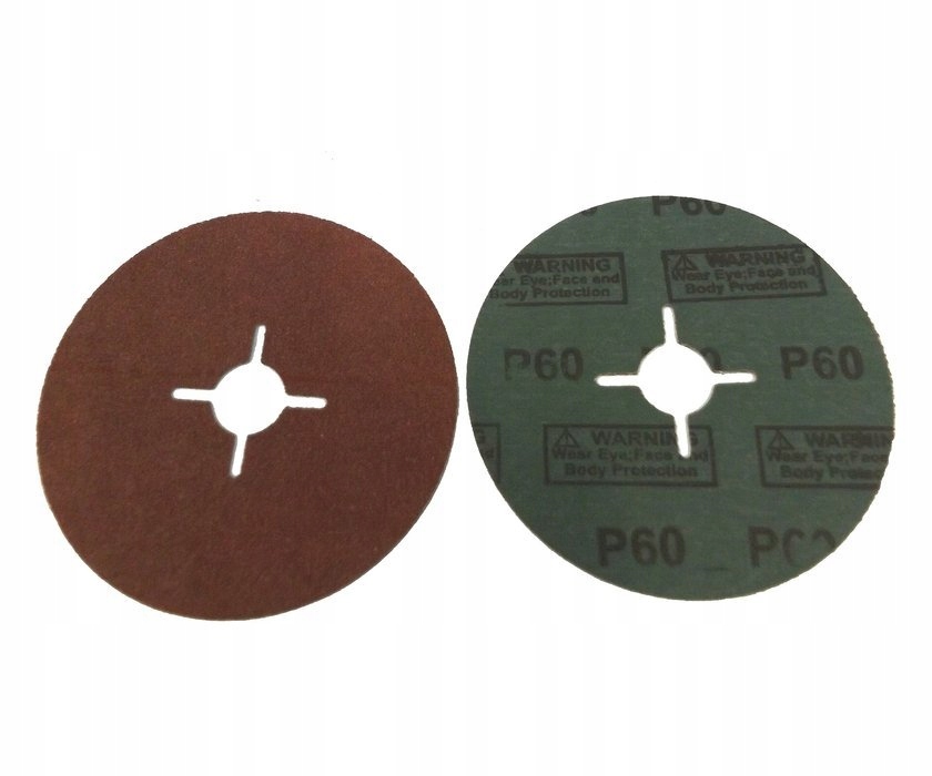 

Tarcza fibra szlifowania metalu drewna gr 60 125mm