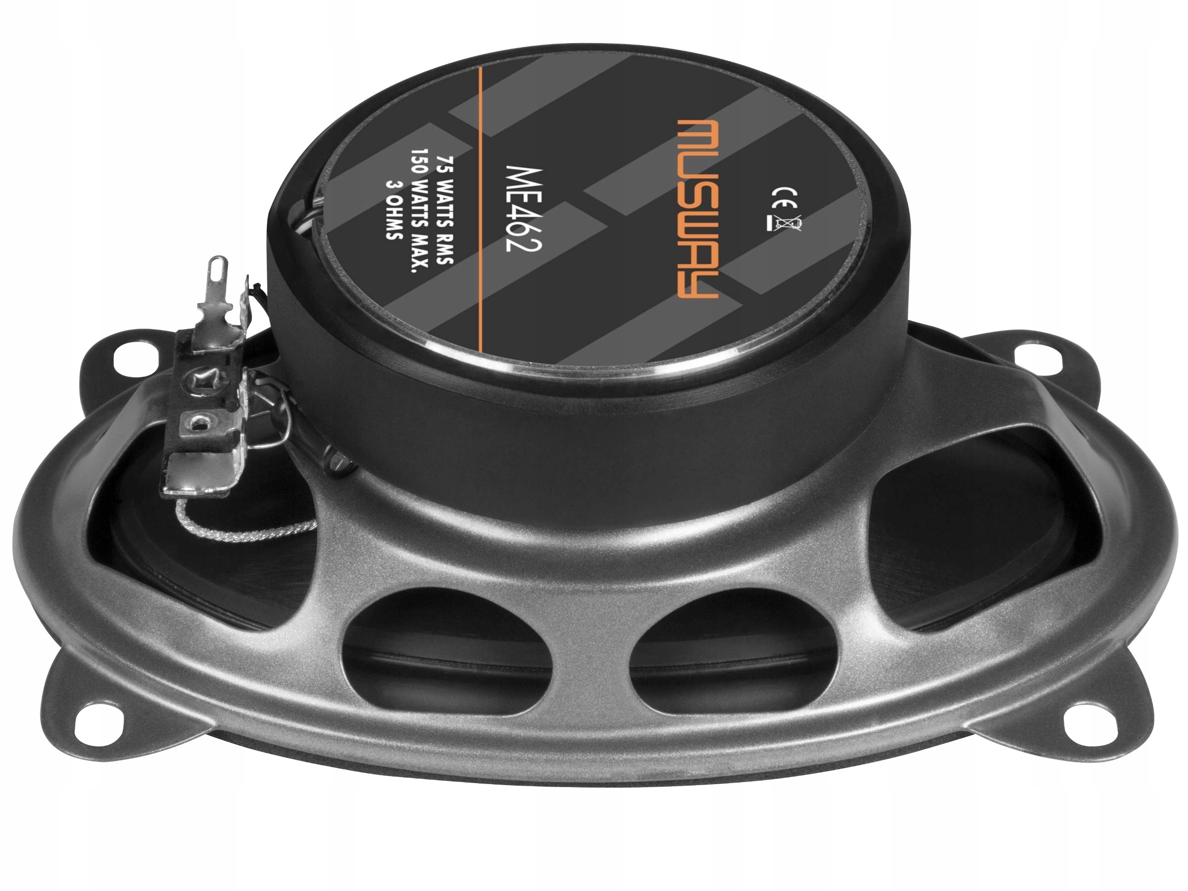 Głośniki samochodowe MUSWAY ME462 4x6" 75W RMS Konstrukcja dwudrożne