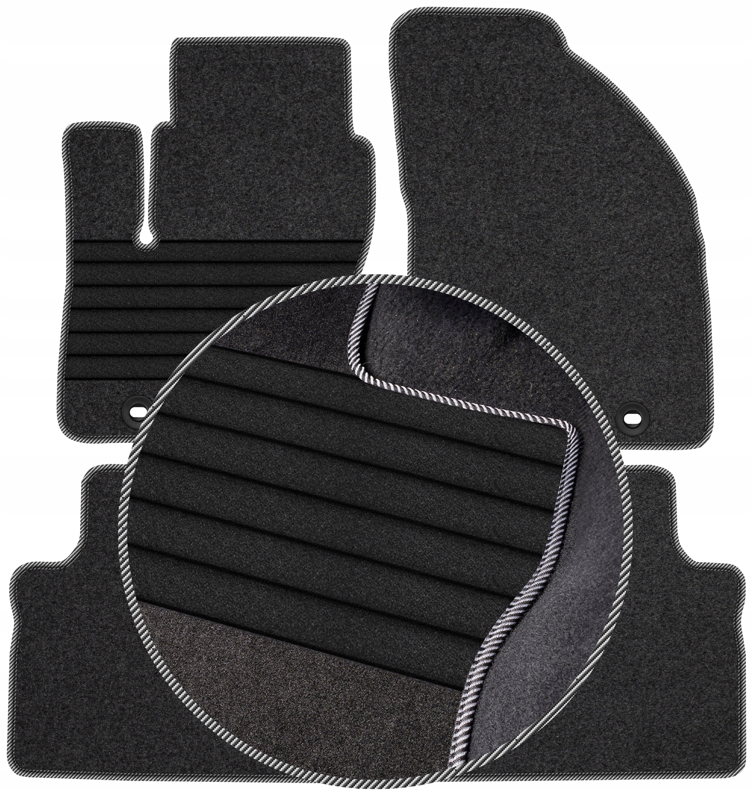 Ford C-Max 2003-2010 Velurové autokoberce