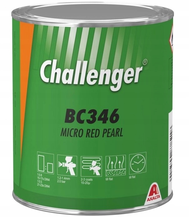 Lakier bazowy Challenger AXALTA BC346 MICRO RED PE