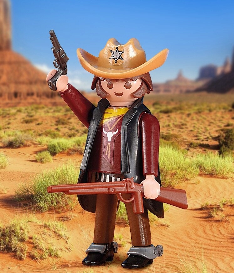 

Playmobil 6277 Szeryf figurka pistolety Western