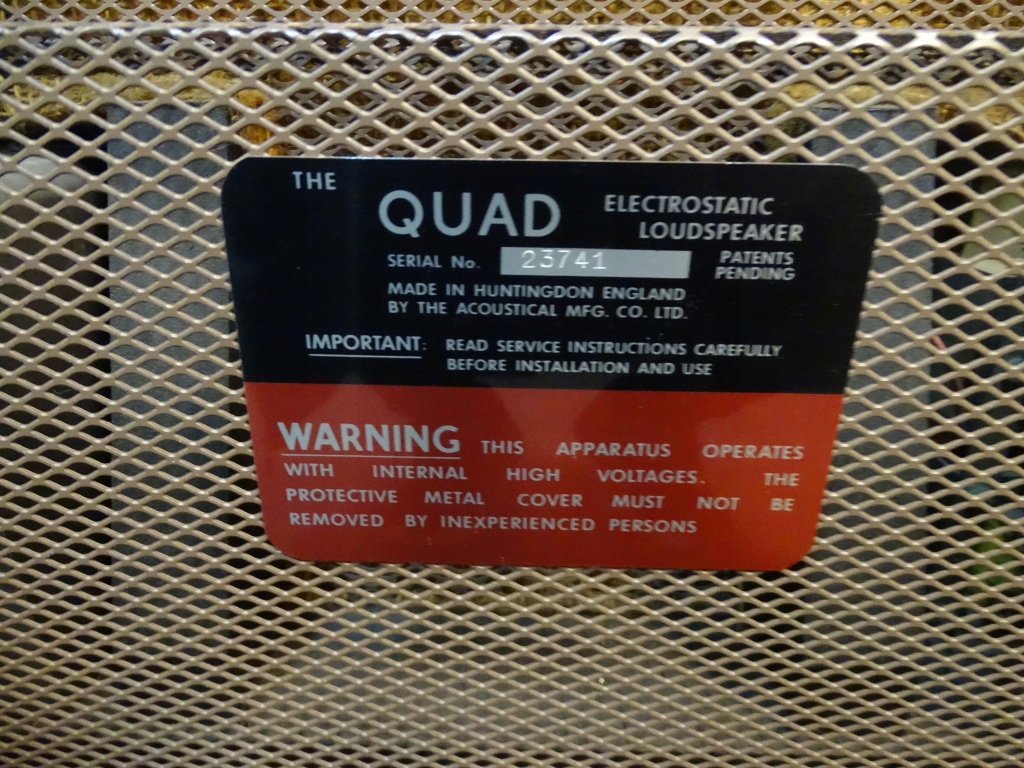 Quad ESL 57 . 1020 Konstrukcja brak informacji