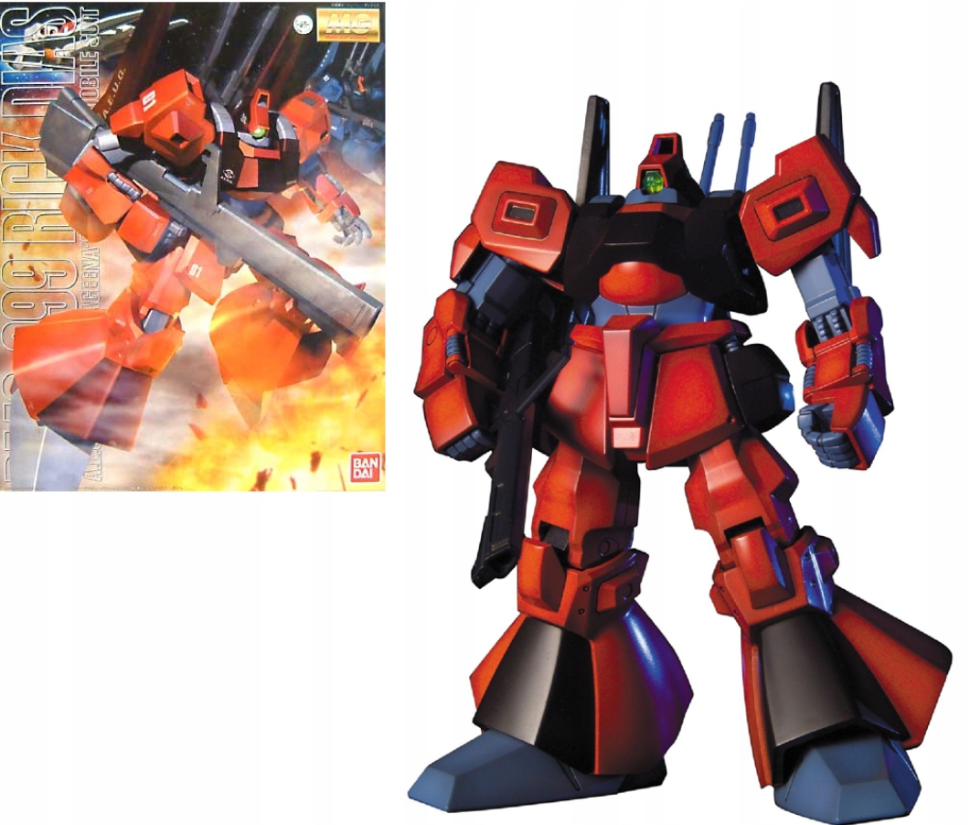 Gundam MG1/100 Rick Dias Quattoro Color (Red) Model Kit