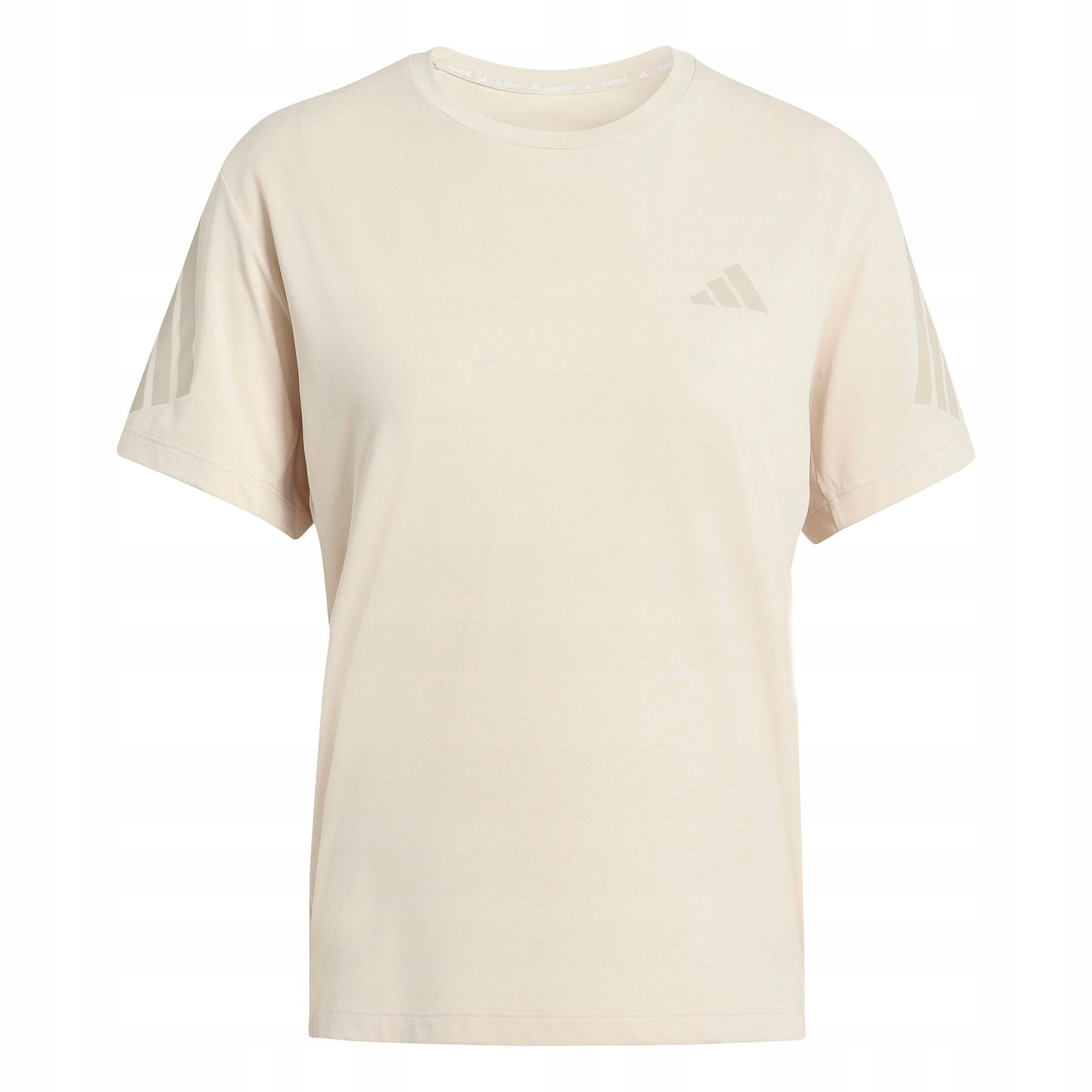 Koszulka do biegania damska adidas ADI365 beżowa JZ5116 r Xxs