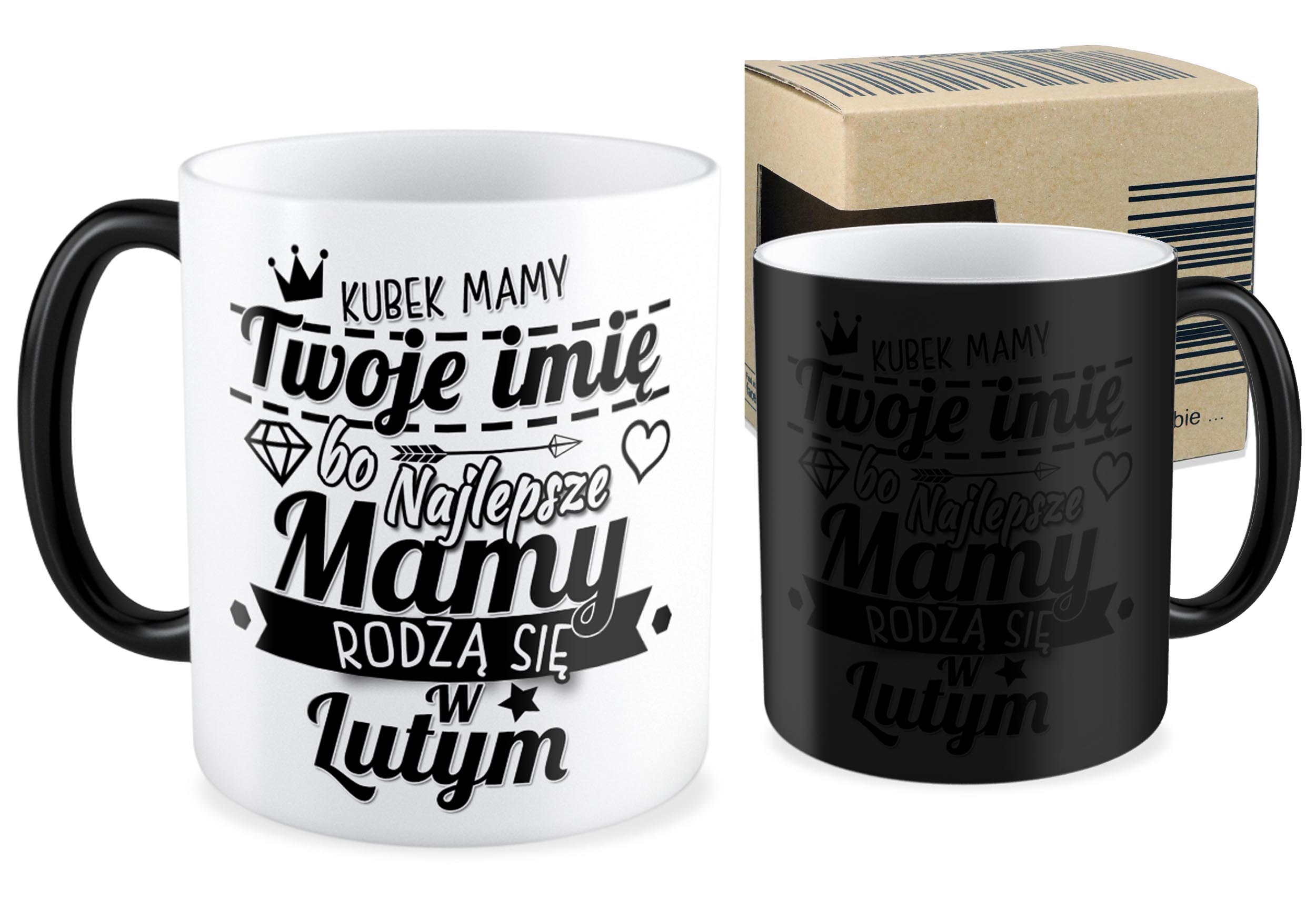

Kubek magiczny Mamy Ojcowie Rodzą Się Twoje Imię