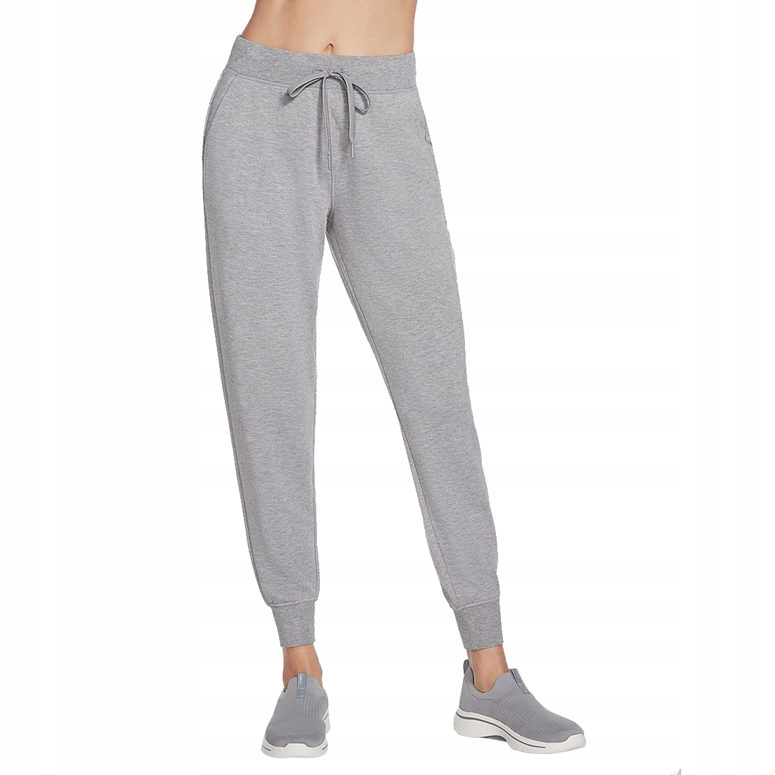 Skechers Restful Jogger Pant [s] Dámské kalhoty Rayon Šedá