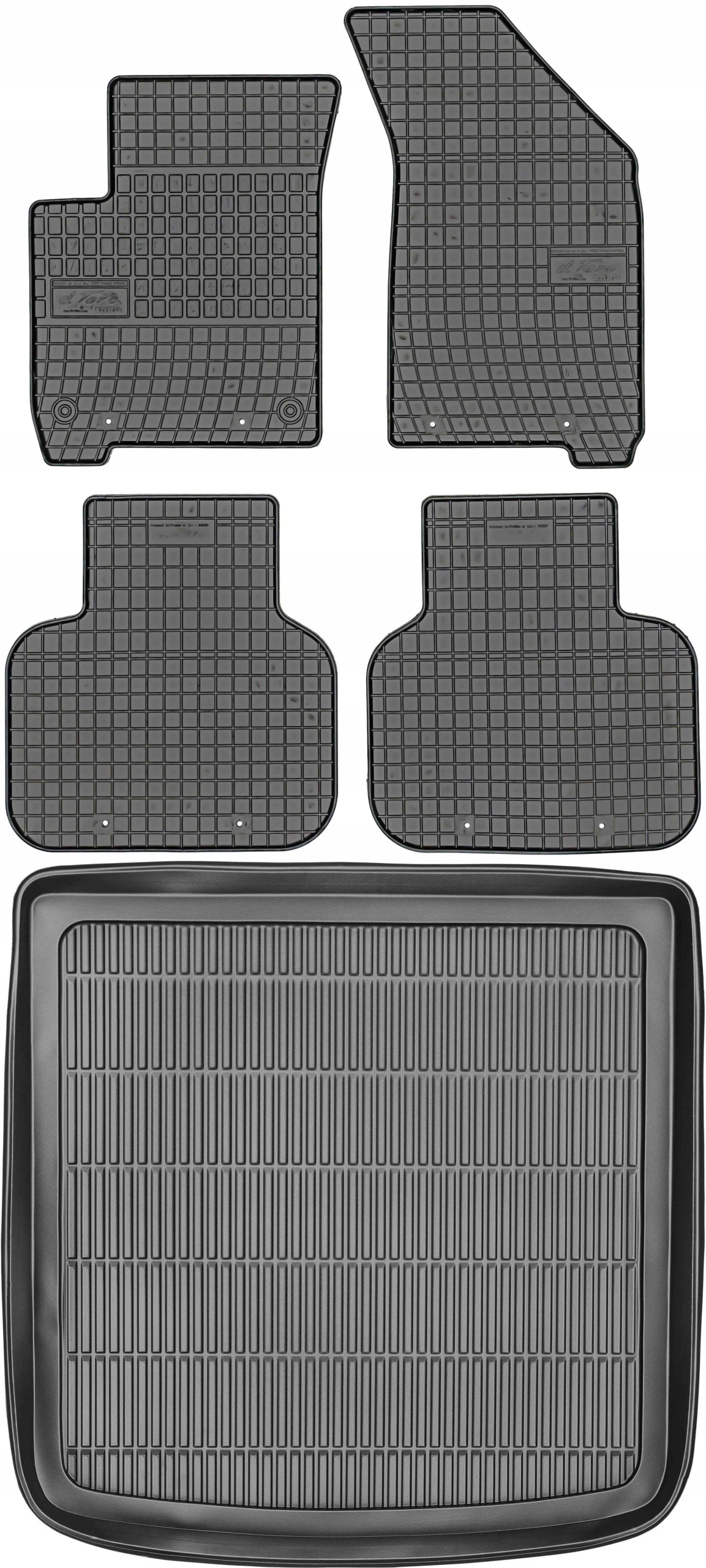 Fiat Freemont Suv 2011-2015 Gumové stierače rohož batožinového priestoru