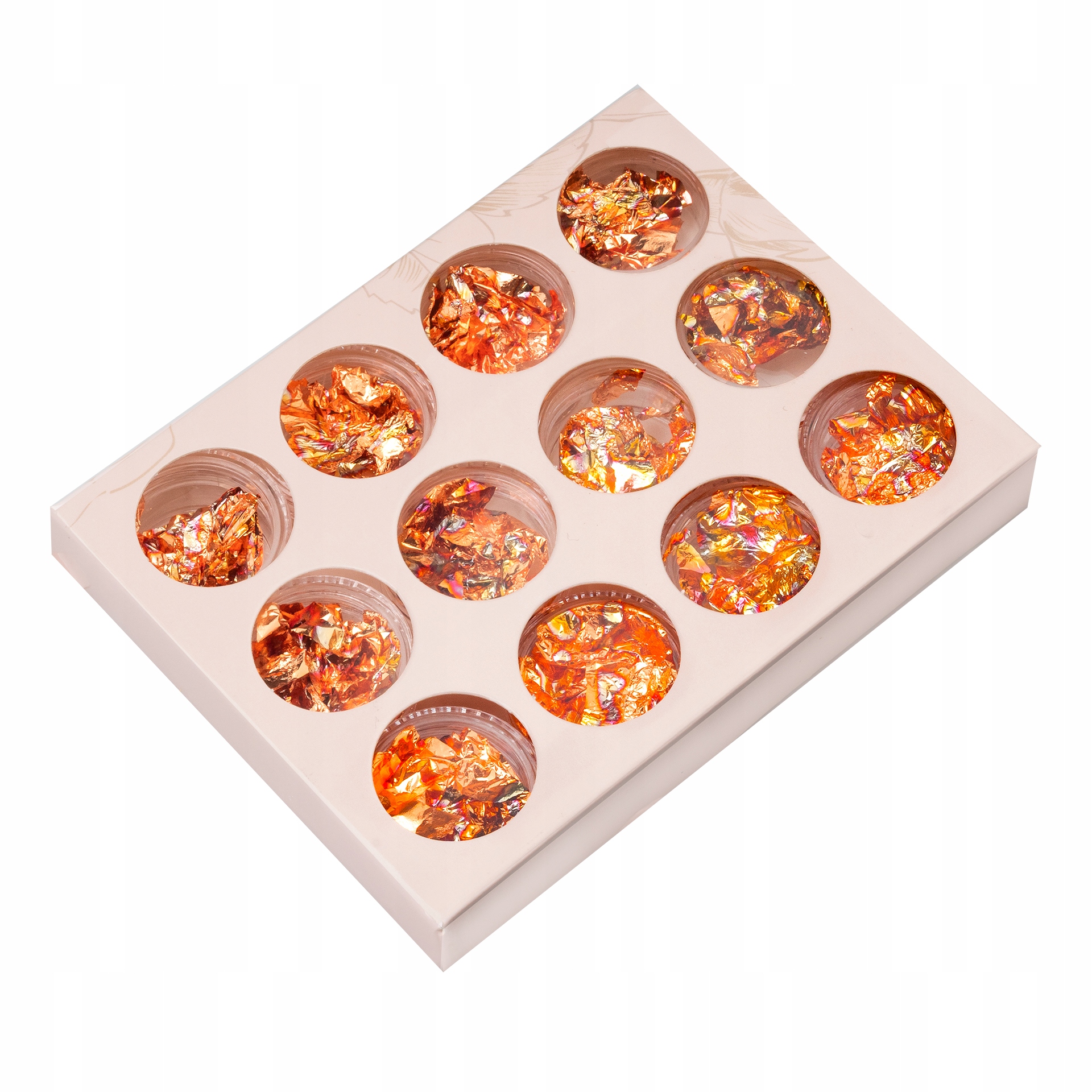 PAZŁOTKO FOLIA PŁATKI DO ZDOBIEŃ PAZNOKCI ALU