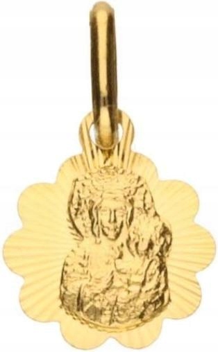 Zlatý přívěsek 585 Panna Maria Čenstochovská – módní vzor na řetízek