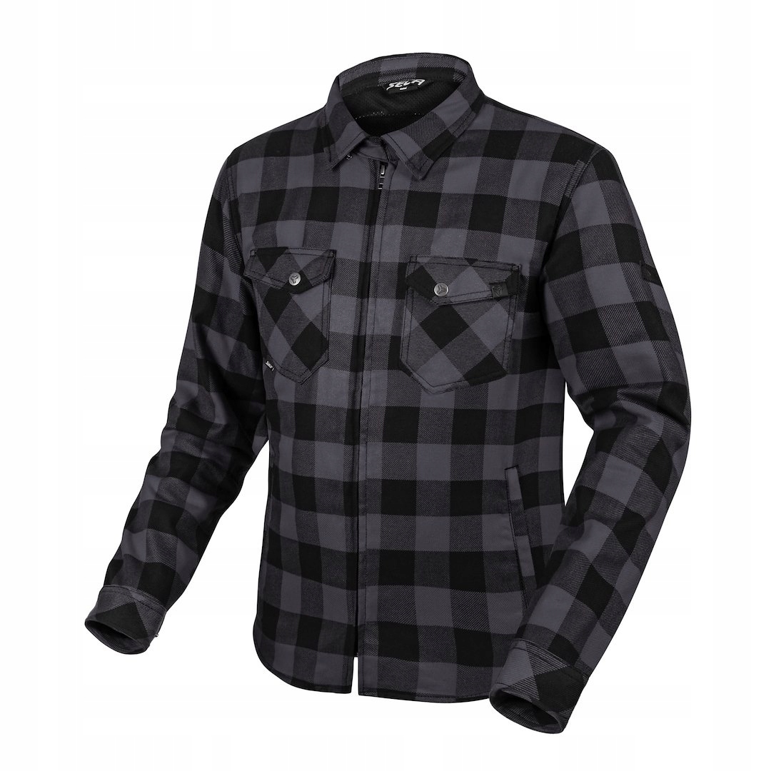 Seca Motocyklová Košeľa Marshal II Grey 3XL