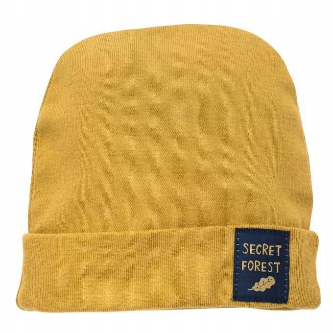 

Czapka Secret Forest Pinokio Gładka Curry r.62