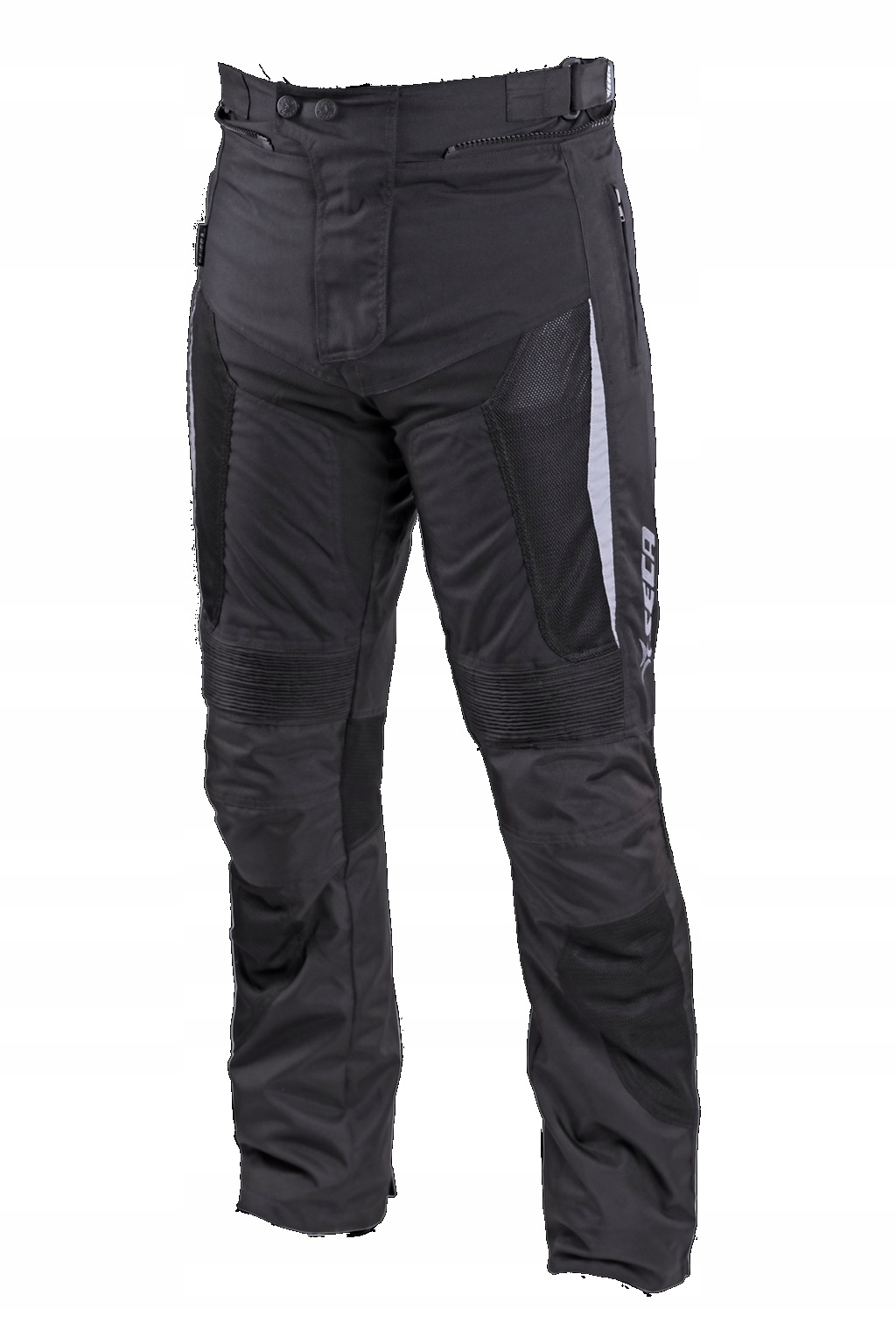 Spodnie tekstylne Seca HYBRID II BLACK Short - Skracane