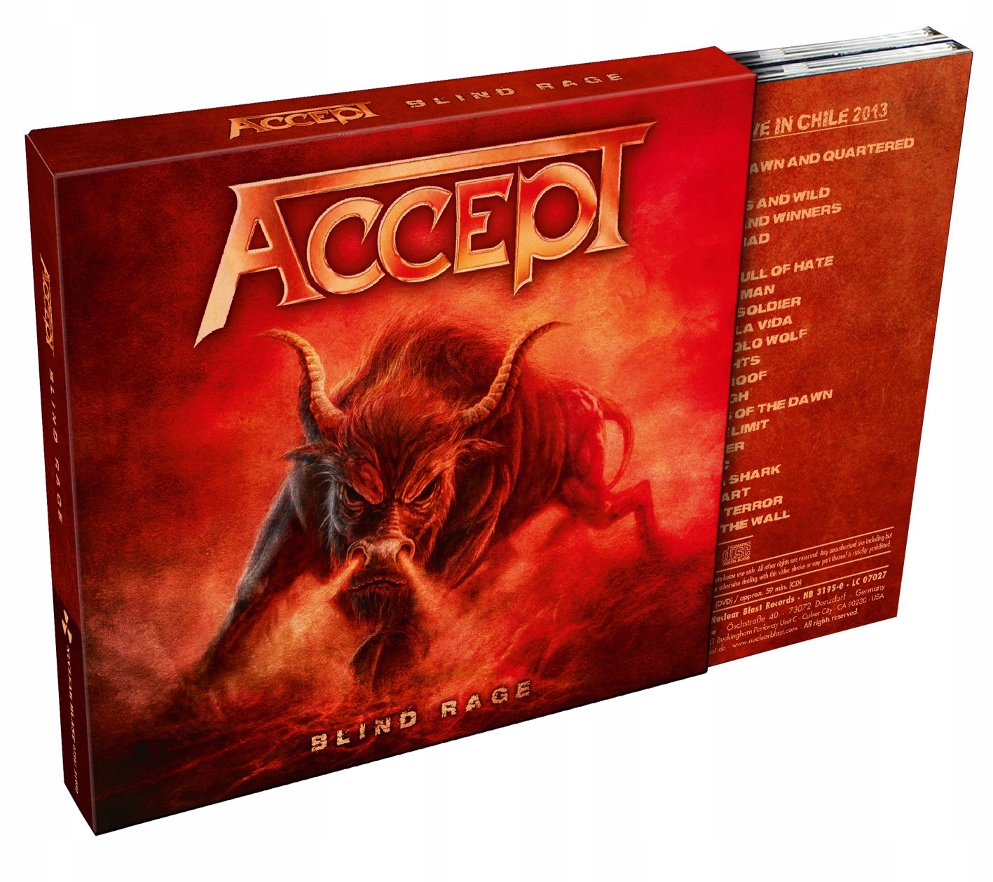 CD Blind Rage Accept Wykonawca Accept