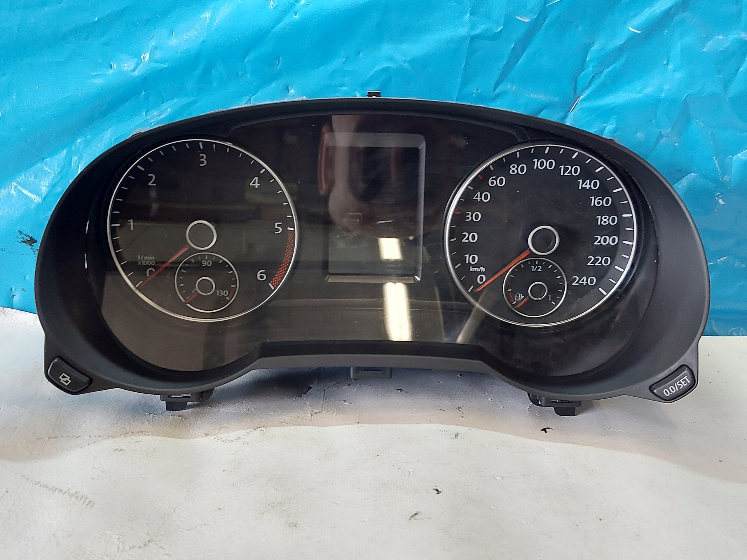 dials clock SHARAN 7N 2.0 TDI 7N0920870A
