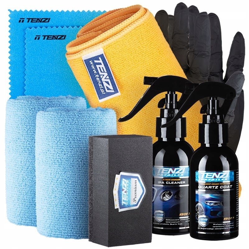 TENZI DETAILER Quartz Coat - zestaw + Alkotest jednorazowy