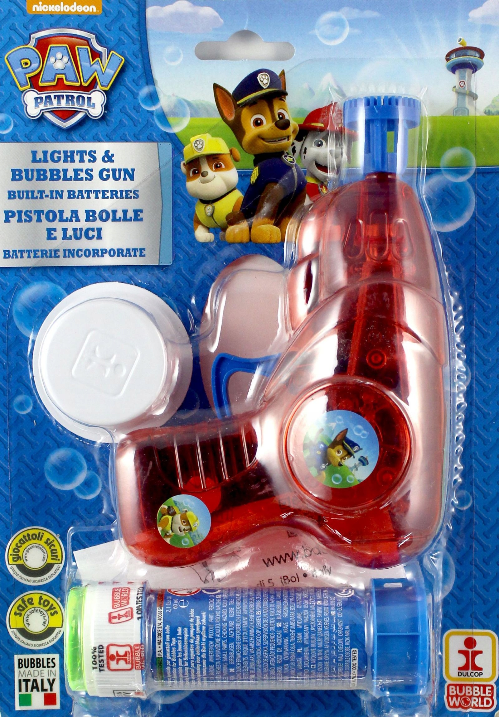

Pistolet Do Robienia Baniek Mydlanych Paw Patrol