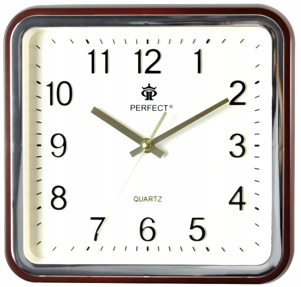 

Klasyczny Zegar Ścienny Perfect Cichy/Płynący