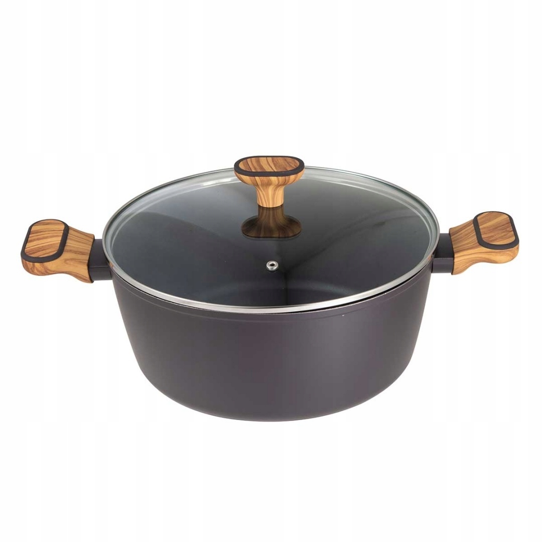 Hrniec Multiclad 28 cm S Pokrievkou Bergner BG-56038 Charcoal