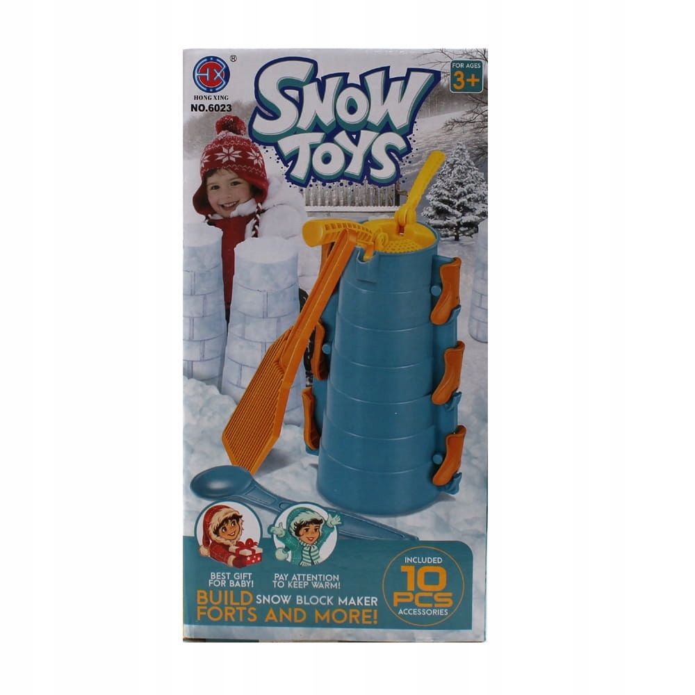 ZESTAW FOREMKA DO ŚNIEGU WIEŻA ZBUDUJ IGLOO