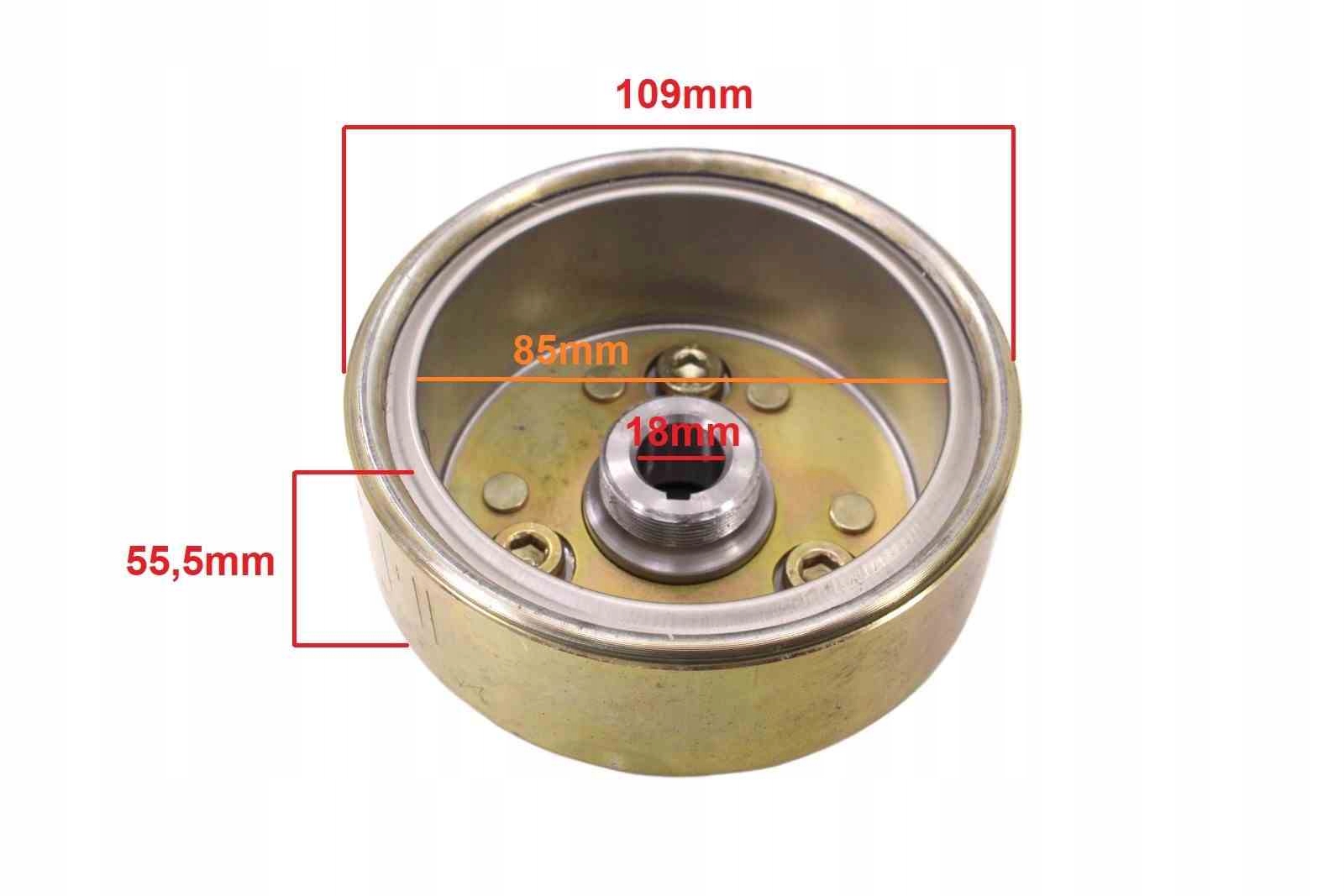 MAGNETO KOŁO ZAMACHOWE ATV 125 6 CEWEK EAN (GTIN) 5900802244396