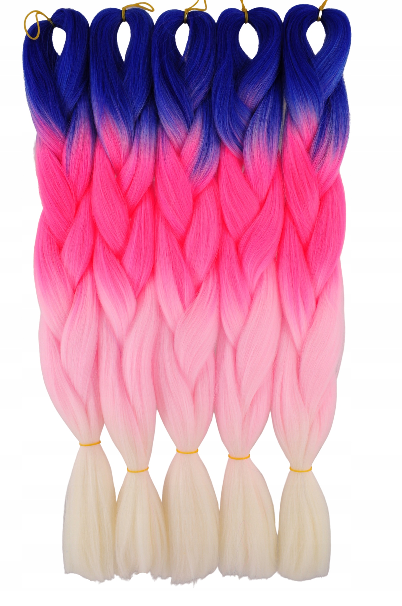 WŁOSY SYNTETYCZNE PROSTE KOLOROWE WARKOCZE 4K.013 Marka Smart Colours