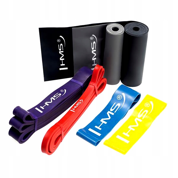 

Zestaw 6 Szt Gum Do Ćwiczeń Taśmy Oporowe Fitness