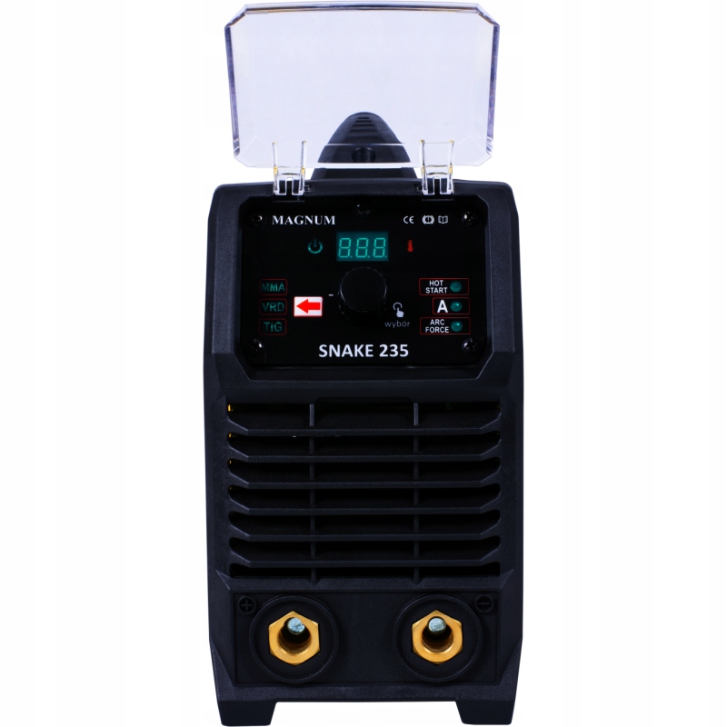 SPAWARKA INWERTOROWA ELEKTRODOWA MAGNUM SNAKE 235 TIG MMA 230V 200A LCD Kod producenta U I SNA 235