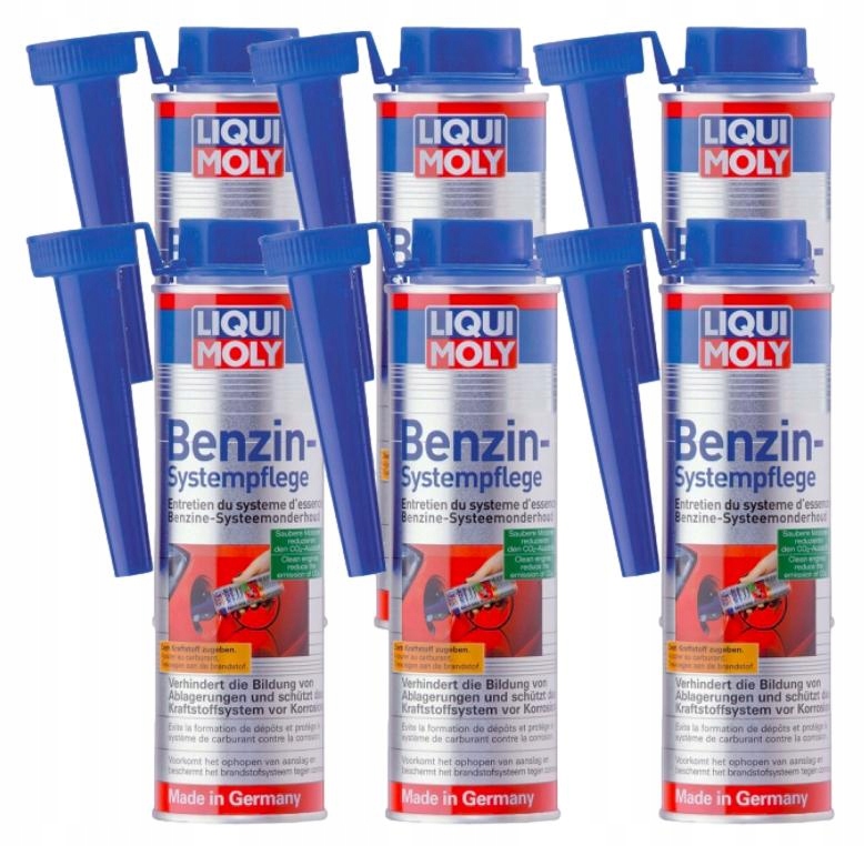 Liqui Moly 6 X Prísada Do Paliva Ochrana Vstrekovacieho Systému 300 ML 5108