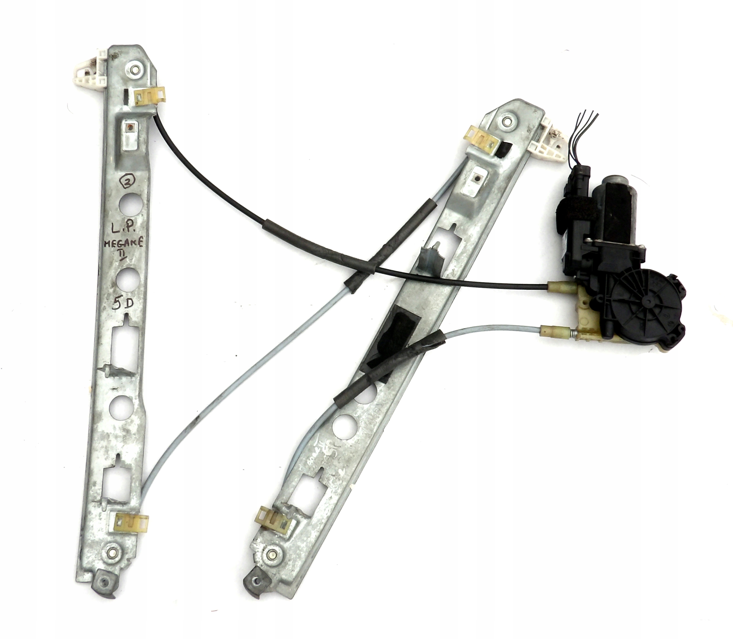 MEGANE II 5D PODNOŚNIK SZYBY LEWY PRZÓD 6-PIN