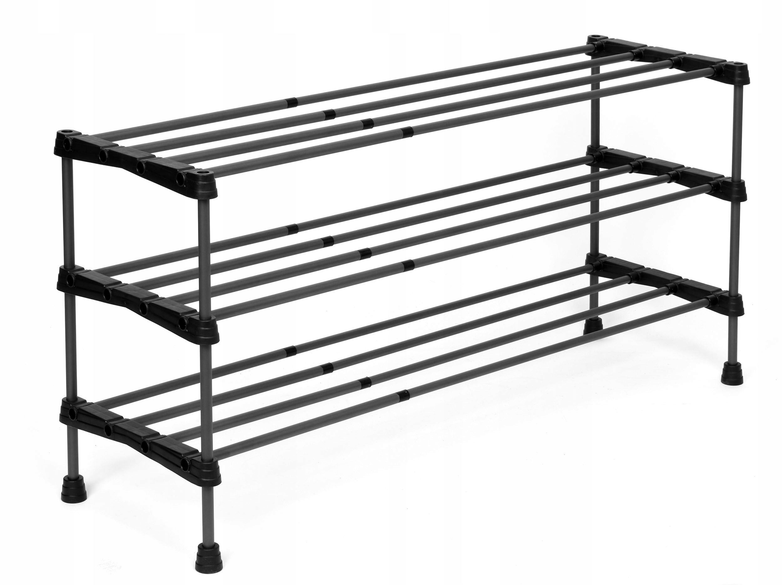 STOJAK REGAŁ NA BUTY REGULOWANY TELESKOPOWY PÓŁKA SZAFKA ORGANIZER LOFT Szerokość mebla 93 cm