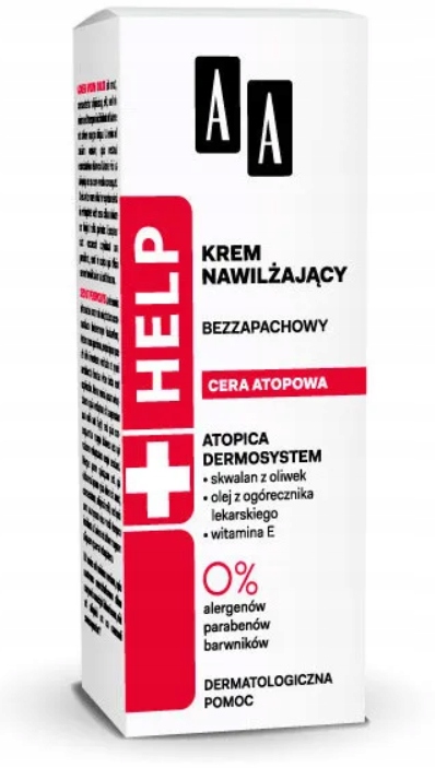 

Aa Help Krem Nawilżający Bezzapachowy Cera Atopowa