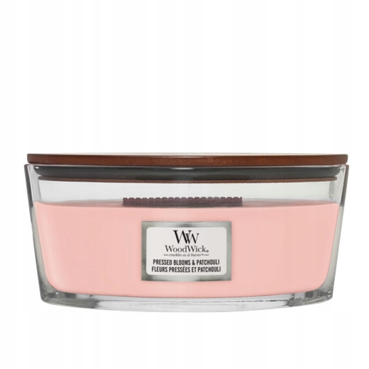 WoodWick svíčka elipsa Pressed Blooms & Patcho