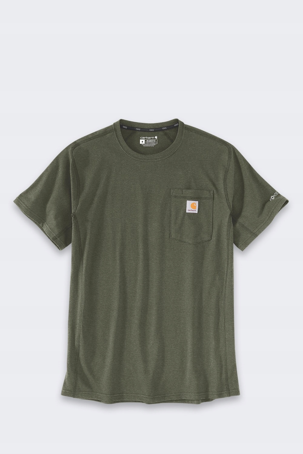 Tričko Carhartt Force Mid Pocket Basil