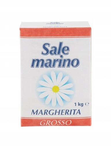 9x Hrubá mořská sůl 1 kg Margherita