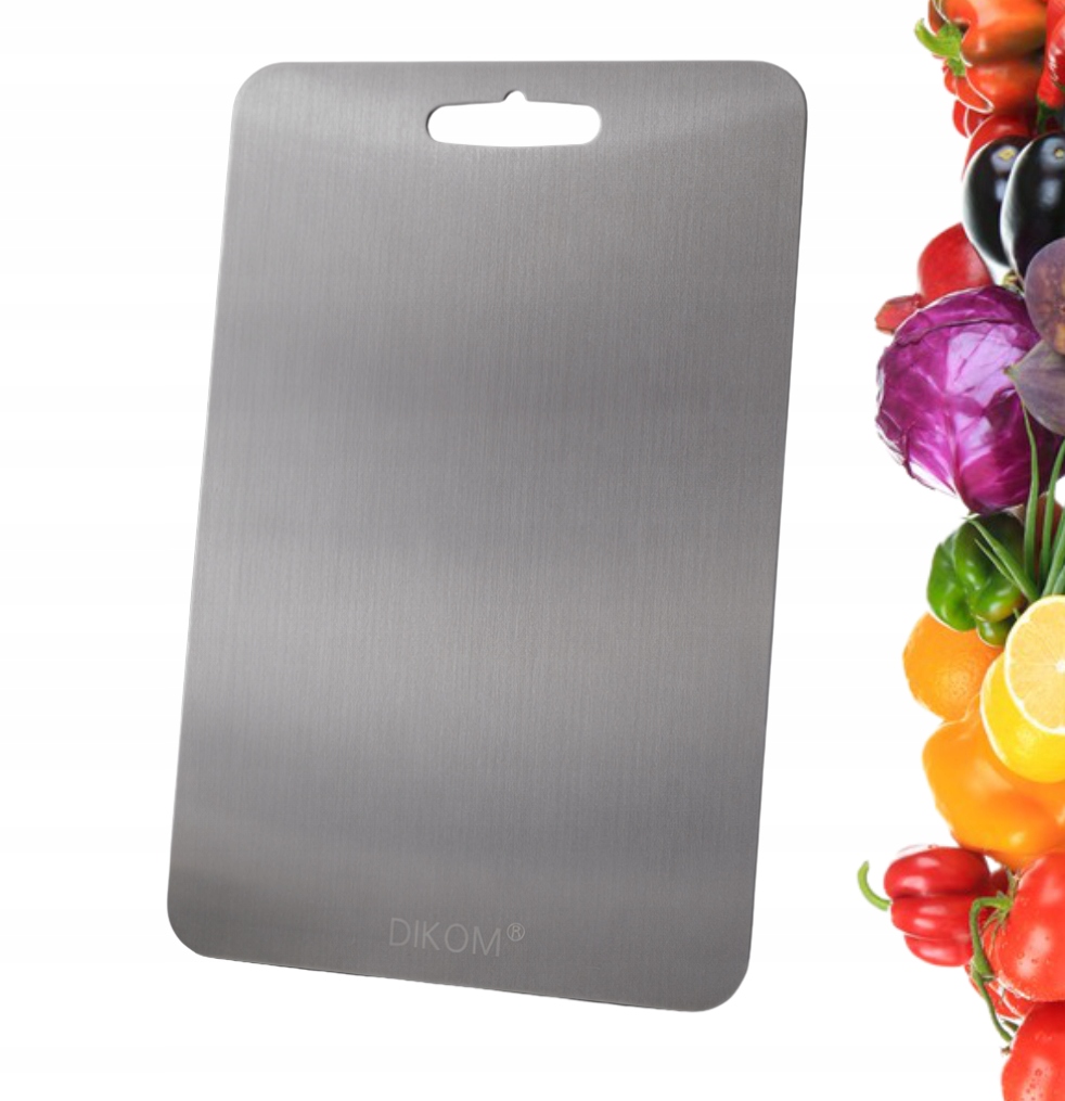 Krájecí Prkénko Z Nerezové Oceli 1,45 kg Dikom 46X30 cm Premium 1,5 mm