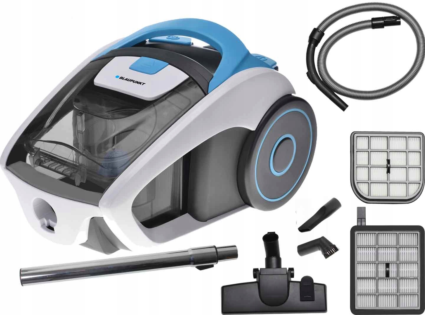 Odkurzacz bezworkowy HEPA VCC301 + TURBOSZCZOTKA