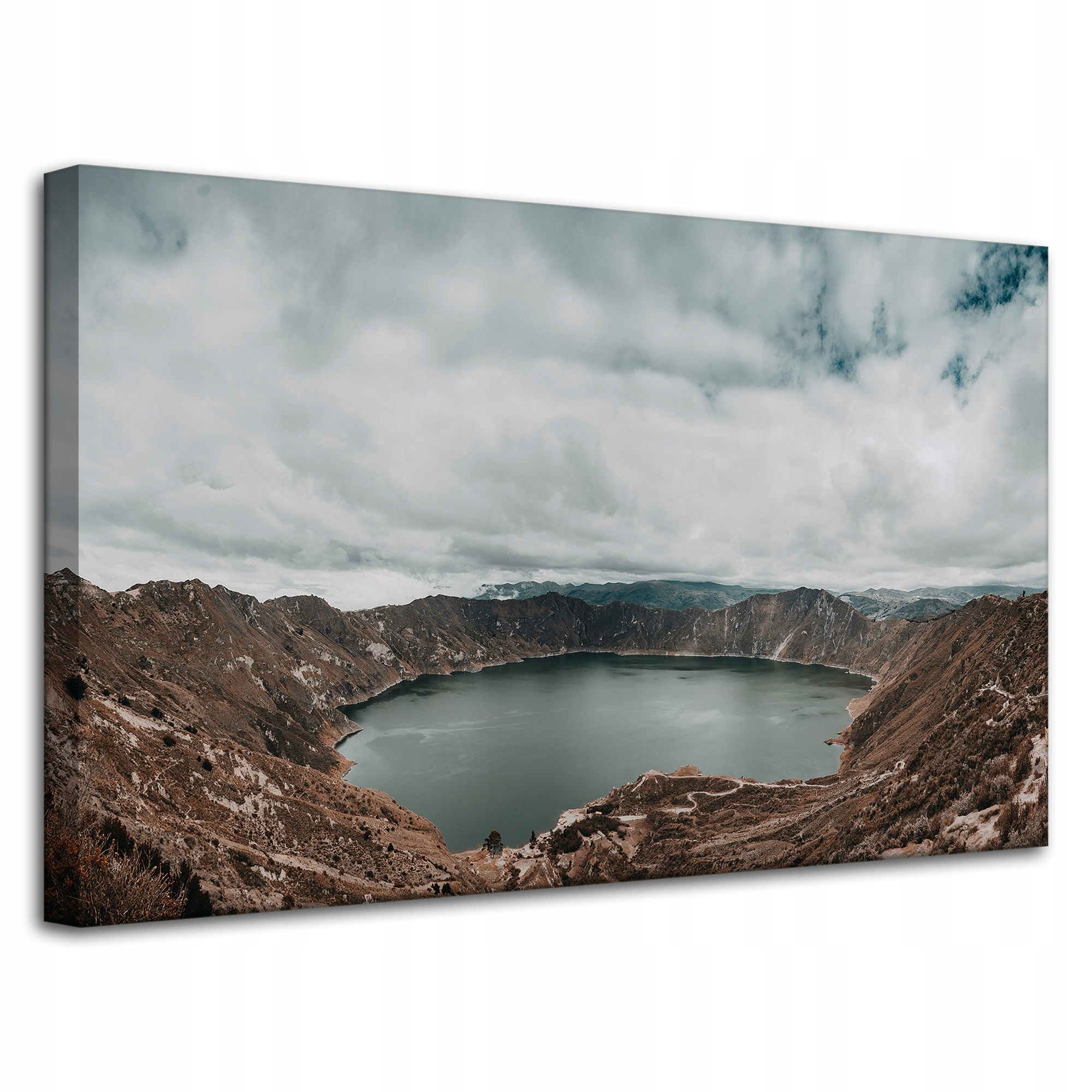 Obraz Canvas Příroda Jezero rybník v horách 80x50 cm