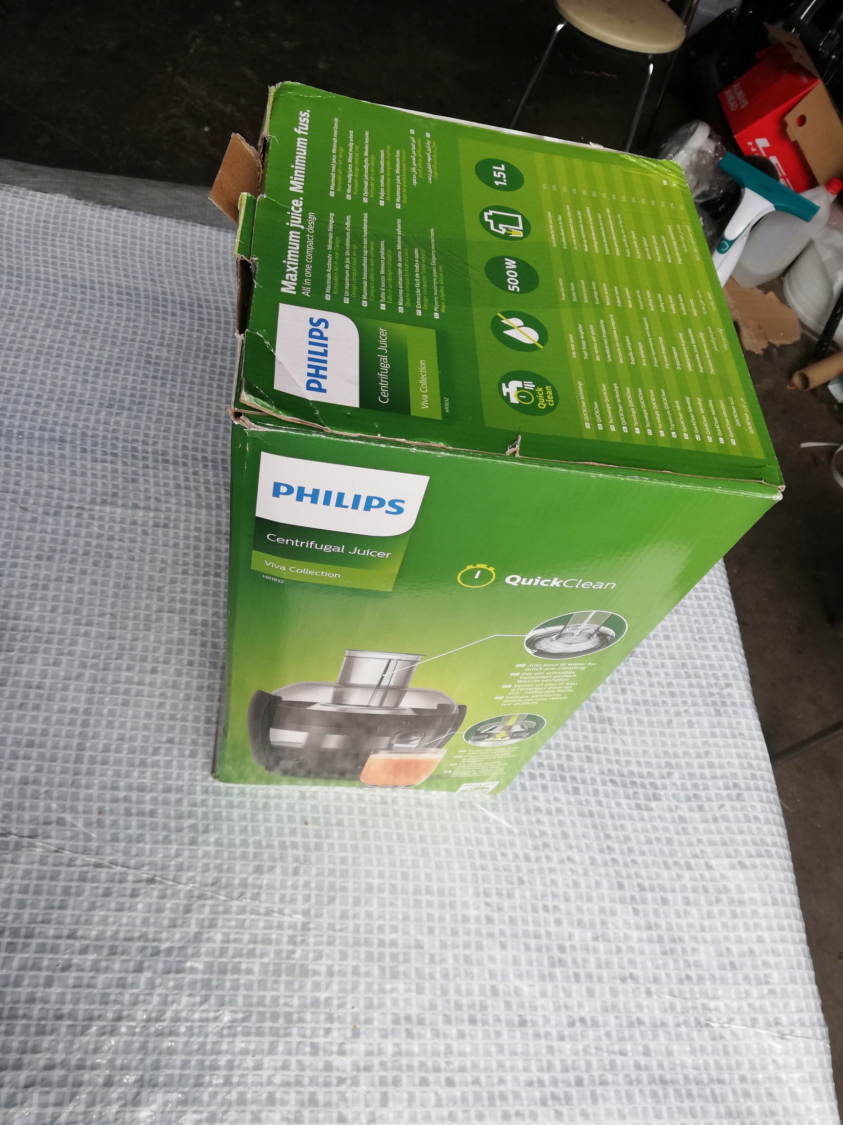 Philips Viva HR1832 Refurbished Juicer sokowirówka Kod producenta B00LAYVPOU
