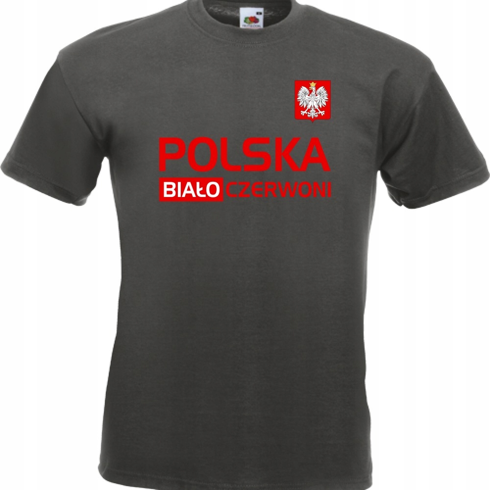 

Koszulka kibica Polska reprezentacja M grafitowa