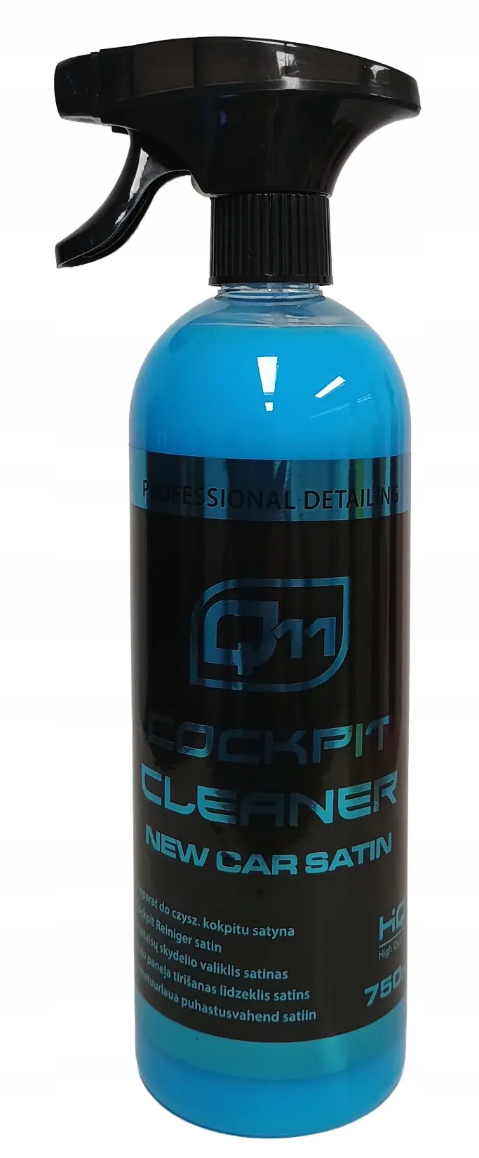 Q11 Preparat do czyszczenia kokpitu New Car 750 ml satyna atomizer
