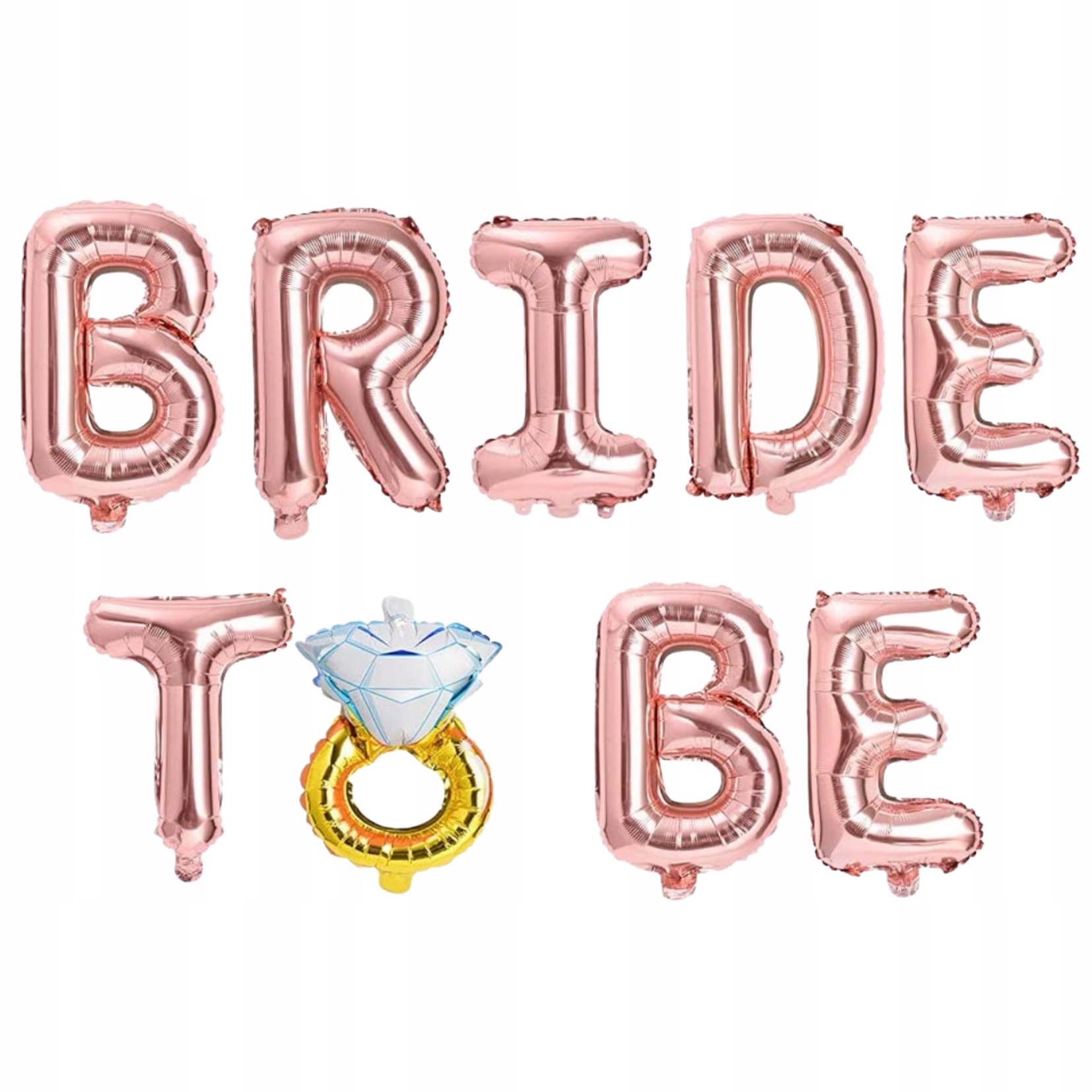 

Balon Rose Gold Wieczór Panieński Bride To Be