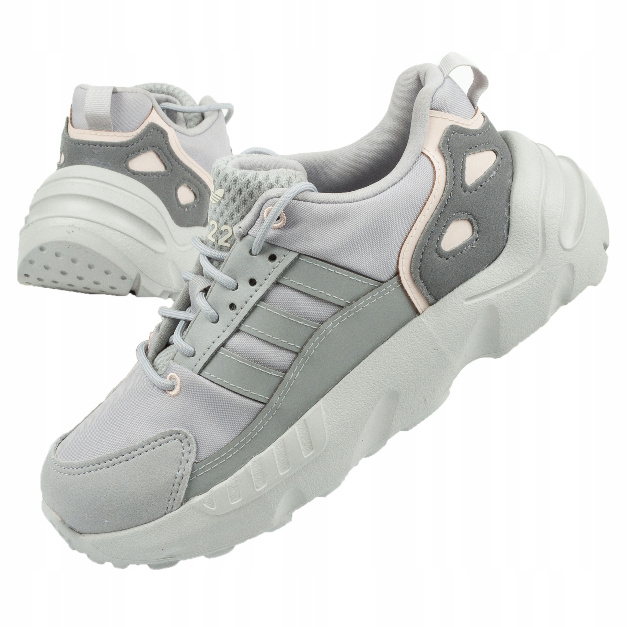 Buty dziecięce sportowe Adidas Zx 22 C 34 szare
