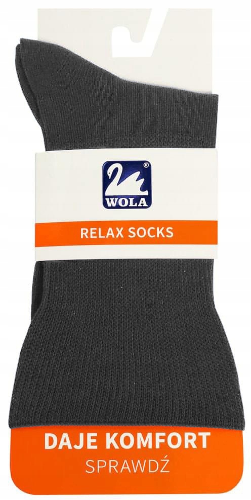 

Skarpety Bezuciskowe Wola Relax 42-44 grafit