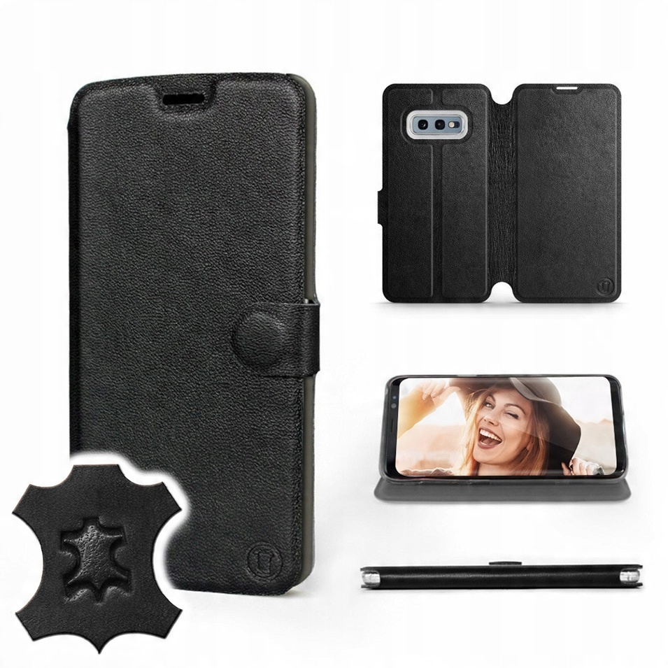 

Etui Mobiwear do Samsung Galaxy S10e Black Leather